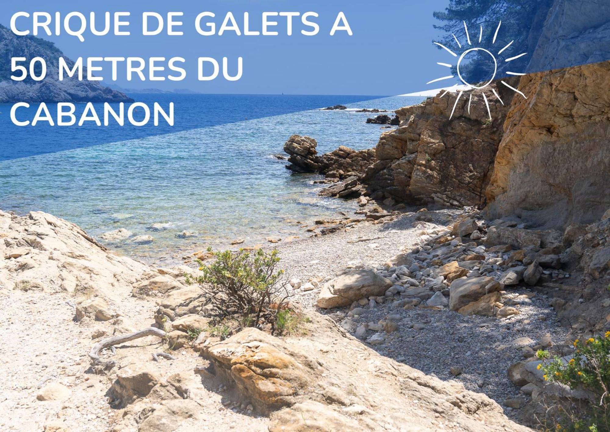 Вилла Le Cabanon - Les Pieds Dans L'Eau - Calanques - Wifi Ансюэс-ла-Редон Номер фото